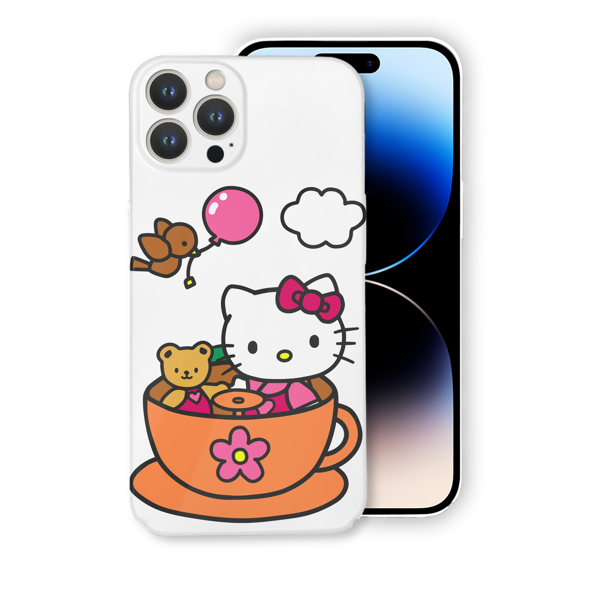 （画像用） Hello Kitty ハローキティ 【iPhone 14シリーズ対応】ハードケース